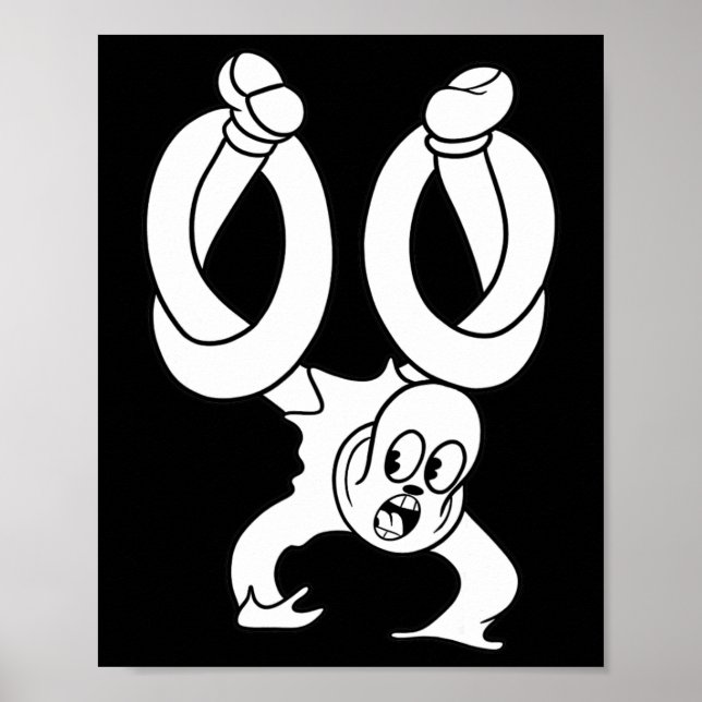 Affiche Le Fantôme de Clown Travail Noir Tordu  (Devant)