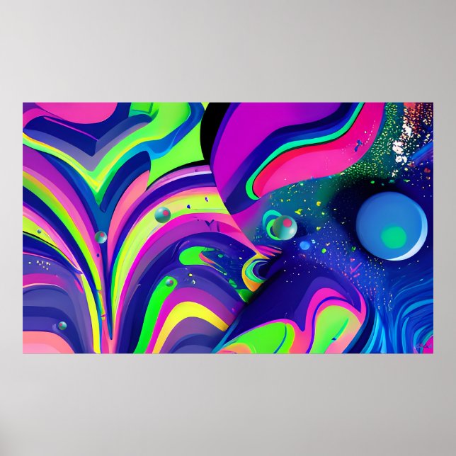 Affiche Le fantôme de la dimension Art (Devant)