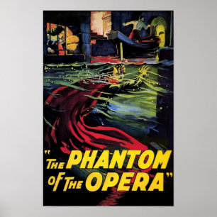 Affiche Le Fantôme de l'Opéra 1925 Film Classique