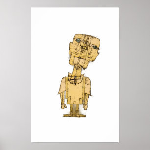 Affiche Le Fantôme d'un Génie de Paul Klee
