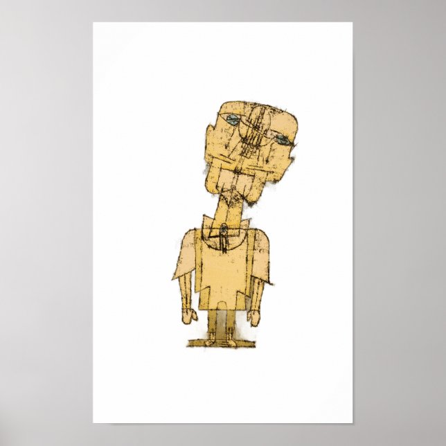 Affiche Le Fantôme d'un Génie de Paul Klee (Devant)