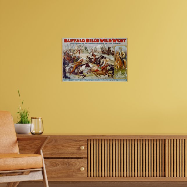 Affiche Le Far West de Buffalo Bill (Salon 2)