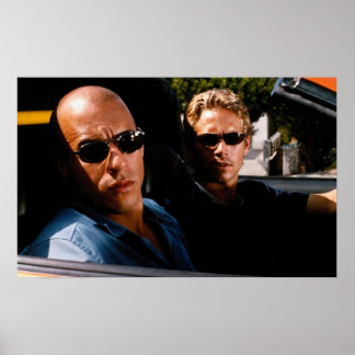 Affiche Le Fast et le furieux