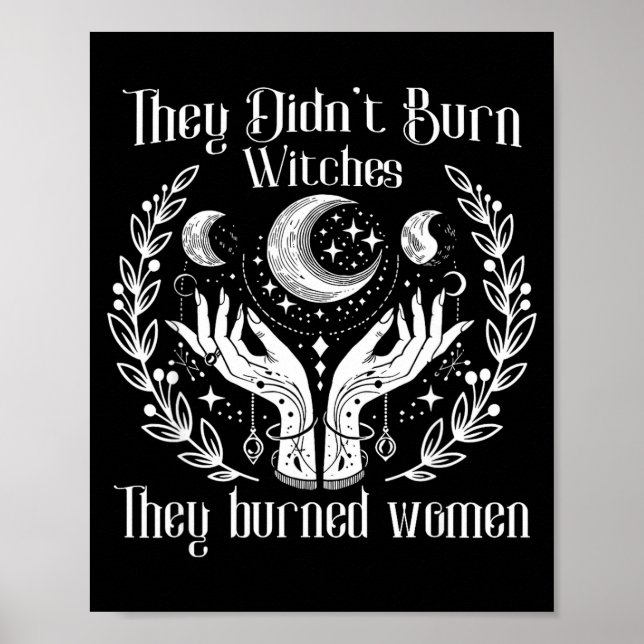 Affiche Le féminisme sorcière n'a pas brûlé les sorcières, (Devant)