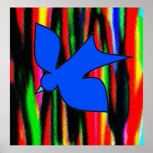 AFFICHE LE FEU SAINT