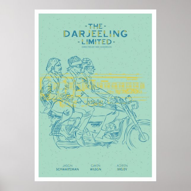 Affiche Le film alternatif Darjeeling Limited (Devant)