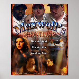 Affiche Le film officiel en première ligne de Maxwell