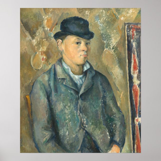 Affiche Le Fils de l'artiste, Paul - Paul Cézanne Art (Devant)