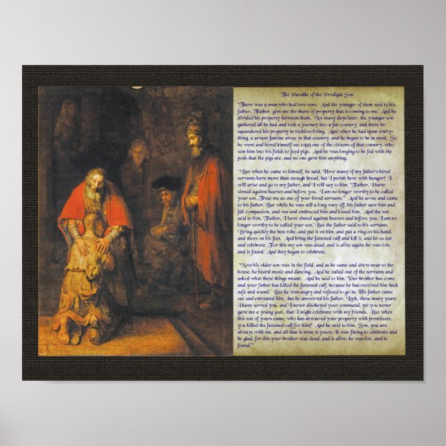 Affiche Le Fils Prodigue. (Devant)