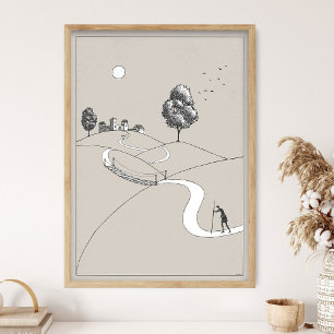 Affiche Le Fils Prodigue Revient, Œuvre d'Art Biblique, Ch