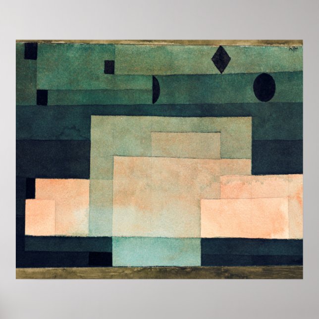 Affiche Le Firmament Au-Dessus du Temple (1922) de Paul Kl (Devant)