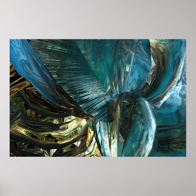 Affiche Le flux d'or (Devant)