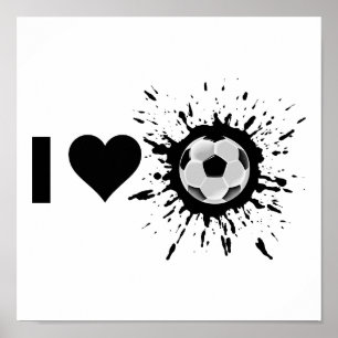 Affiche Le football d'amour de l'explosif I