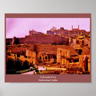 Affiche Le fort de Golconda