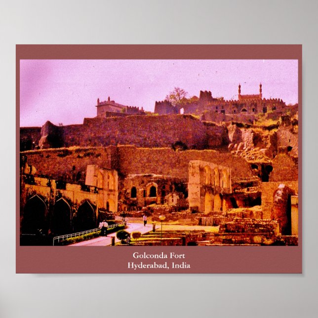 Affiche Le fort de Golconda (Devant)