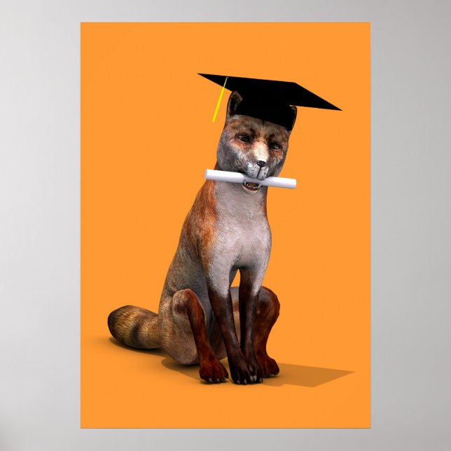 Affiche Le Fox Le Plus Intelligent Du Campus (Devant)