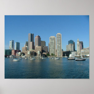 Affiche Le front de mer de Boston