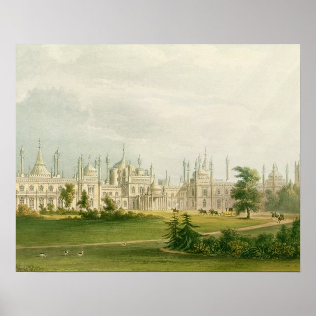 Affiche Le Front Occidental, from 'Views of the Royal Pavi (Devant)