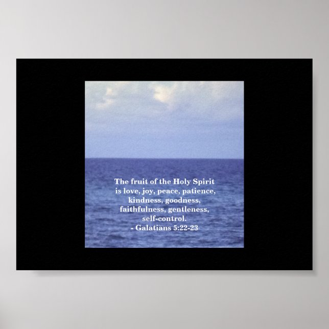 AFFICHE LE FRUIT DE L'ESPRIT (Devant)