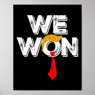 Affiche Le Gagnant Trump Vance Que Nous Avons Gagné A Remp