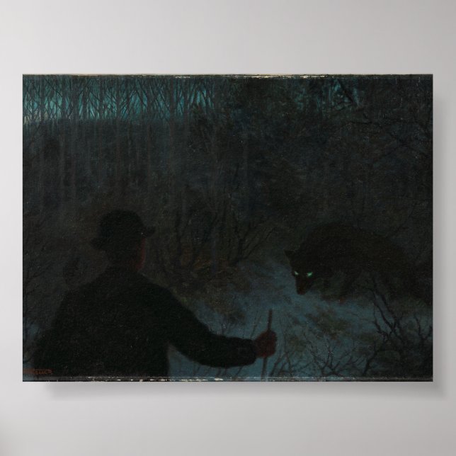 Affiche Le Gamin de cendres et le Loup (Devant)