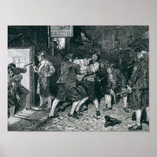 Affiche Le gang de la presse à New York