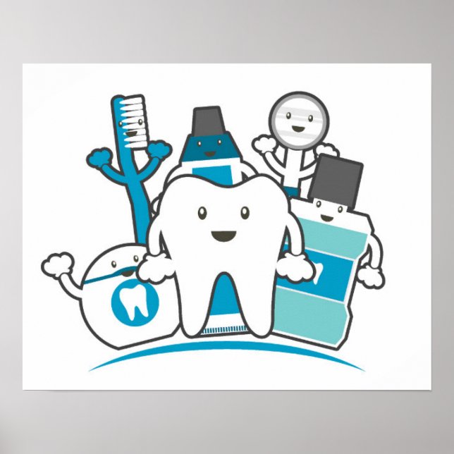 Affiche Le gang des dents propres (Devant)