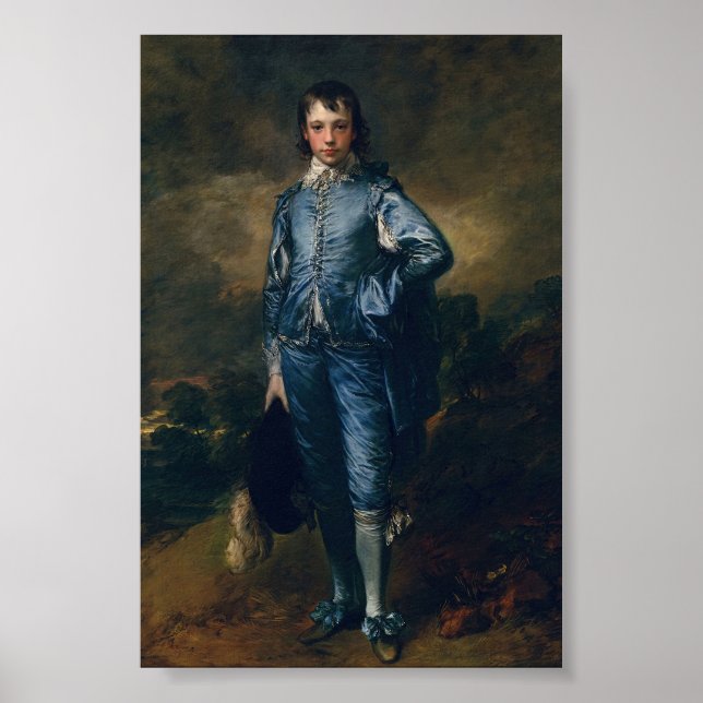 Affiche Le garçon bleu (Devant)