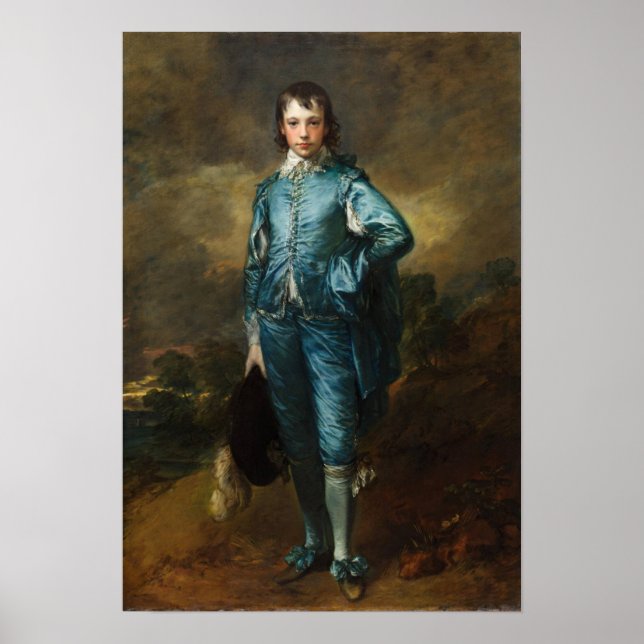 Affiche Le garçon bleu (Devant)