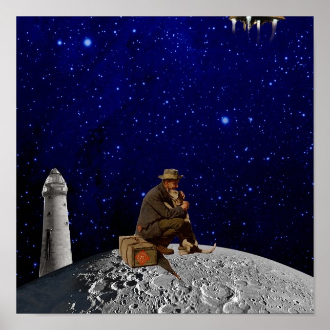 Affiche Le gardien du phare est rentré chez lui (Devant)