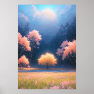 Affiche Le Gardien Orange de la Forêt