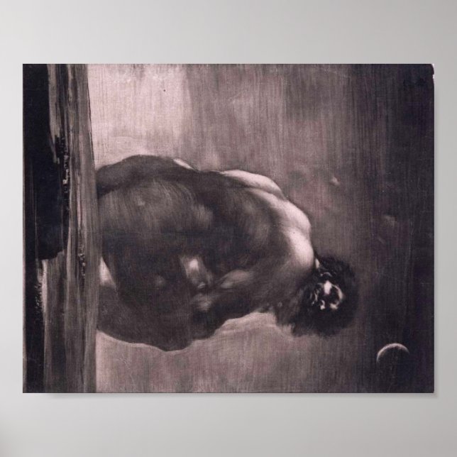 Affiche Le géant de Francisco de Goya (Devant)