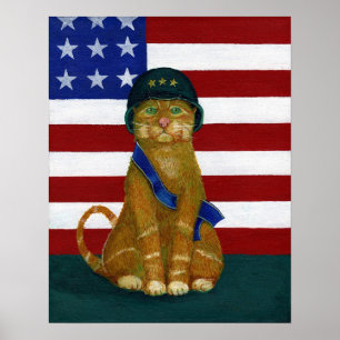 Affiche Le Général Catton Canvas Print
