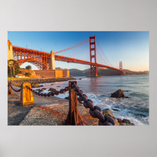 Affiche Le Golden Gate Bridge De Fort Point