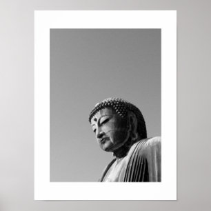 Affiche Le Grand Bouddha, Kamakura, Japon
