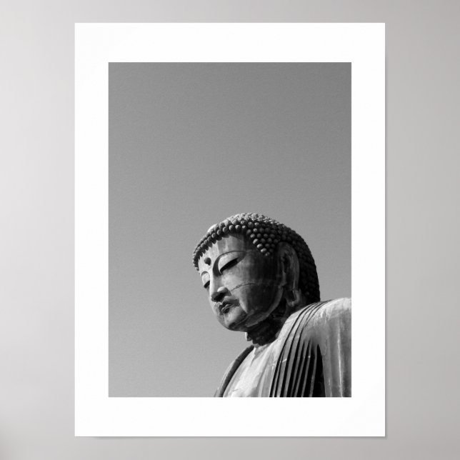 Affiche Le Grand Bouddha, Kamakura, Japon (Devant)