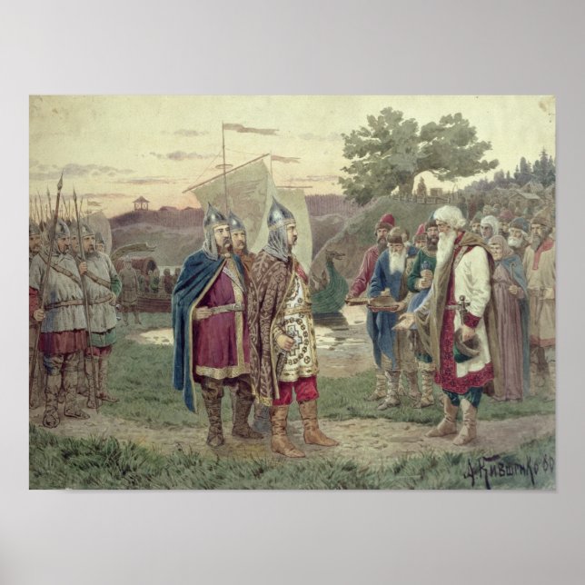 Affiche Le Grand-Duc rencontre avec le peuple (Devant)