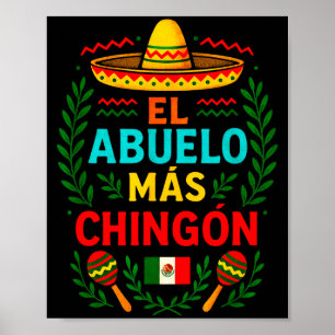 Affiche Le Grand-Père le Plus Génial - Grand-père mexicain