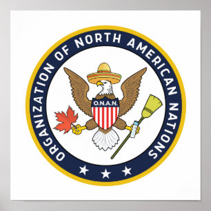 Affiche Le Grand Sceau de l'O.N.A.N. - Jest infini