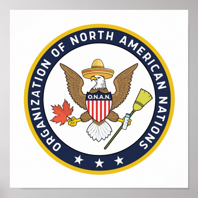 Affiche Le Grand Sceau de l'O.N.A.N. - Jest infini (Devant)