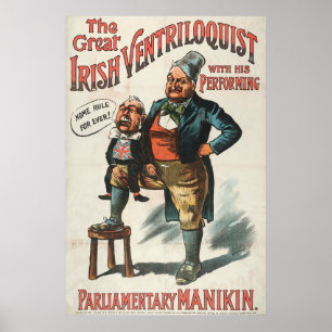 Affiche Le grand ventriloquiste irlandais