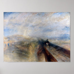 Affiche Le Great Western Railway, William Turner, 1844