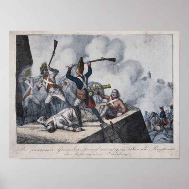 Affiche Le Grenadier prussien (Devant)