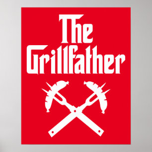 Affiche Le Grillfather Aux Chiens Chauds
