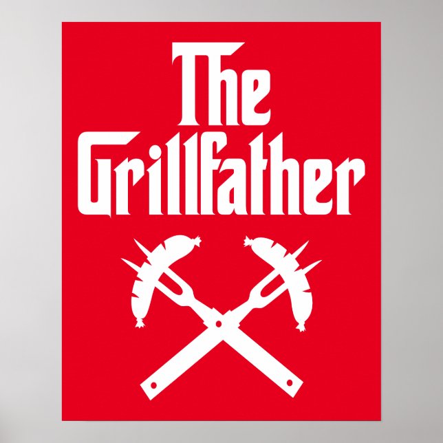 Affiche Le Grillfather Aux Chiens Chauds (Devant)
