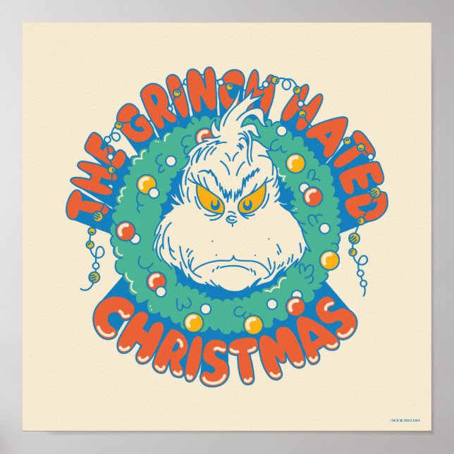 Affiche Le Grinch détestait Noël (Devant)