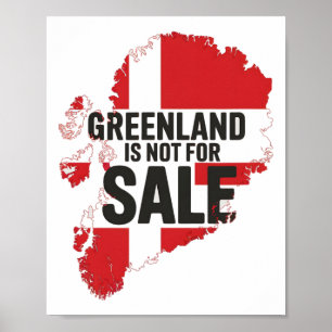 Affiche Le Groenland, 51e État, n'est pas à vendre