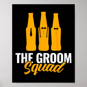 Affiche Le Groom Squad Sungles Mariage Bachelor Party Gro