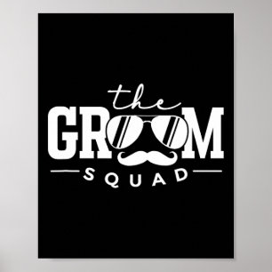 Affiche Le Groom Squad Sungles Mariage Bachelor Party Gro