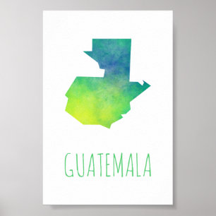 Affiche Le Guatemala